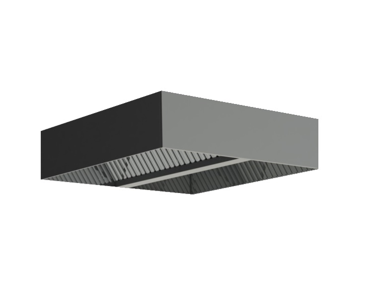 Зонт вентиляционный 2000x1200x400мм