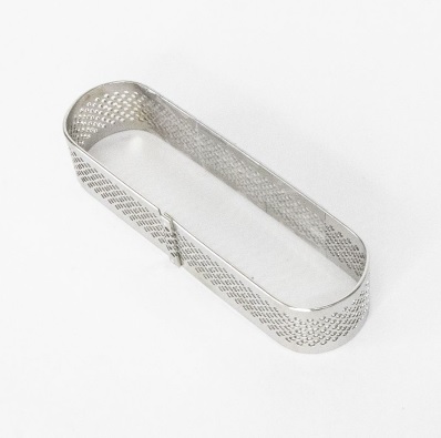 Форма перфорированная d35х120мм h20мм нержавеющая сталь