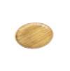Тарелка круглая d255мм бамбук