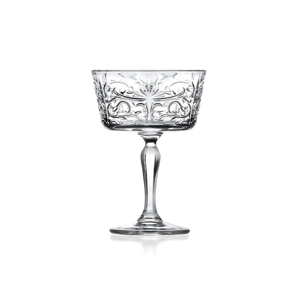 Бокал для шампанского блюдце 260мл "Люксион Тату" RCR Cristalleria Italiana