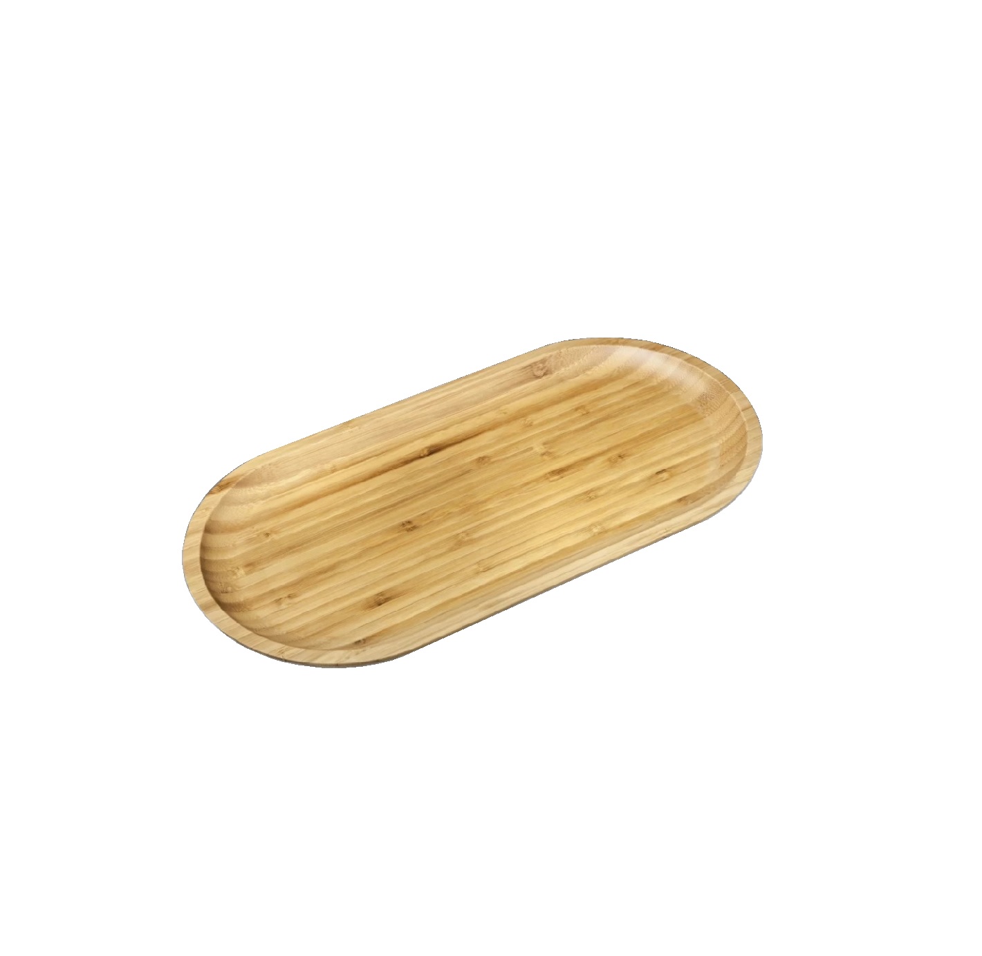 Блюдо для подачи овальное 355х175мм бамбук