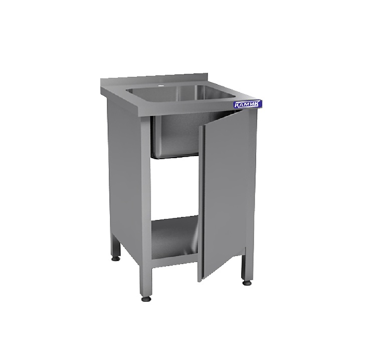 Ванна моечная 1-секционная 600х600х850мм