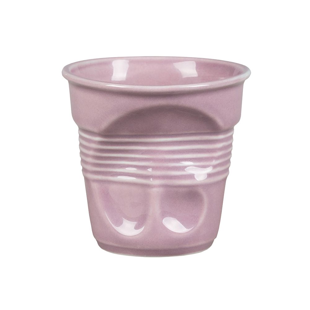 Чашка кофейная Barista "мятая" 140мл h7 см,сиреневая