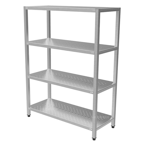 Стеллаж кухонный 1000х600х1800мм перфорированный