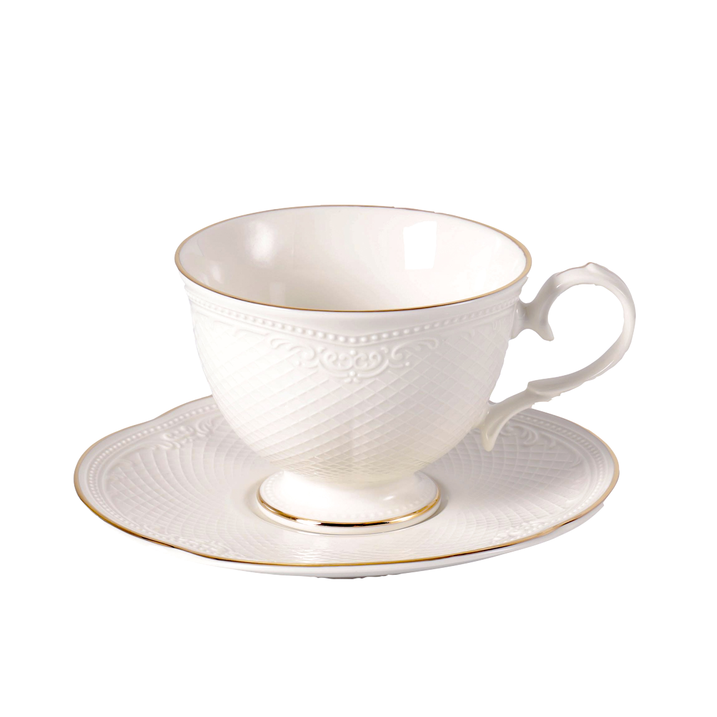 Чайная пара 200мл Aristocrat Gold Noble