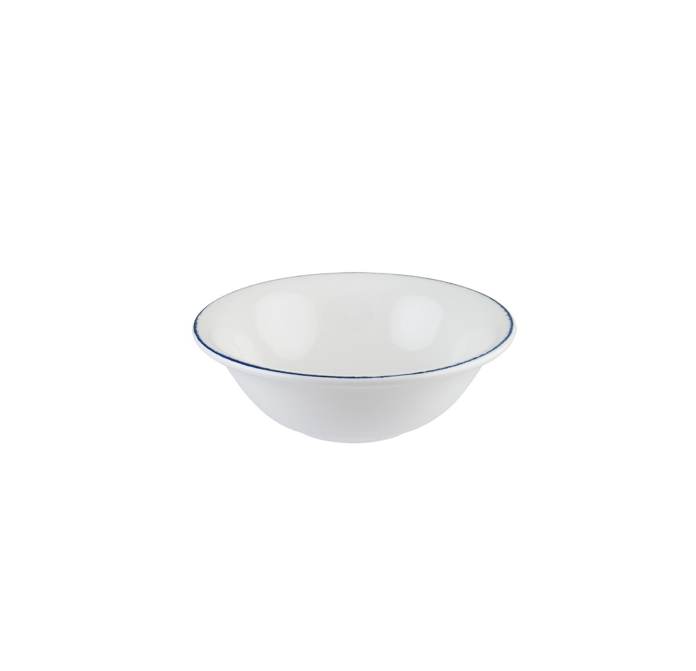 Тарелка глубокая d180мм 700мл Ретро синий край Bonna E101GRM18KS