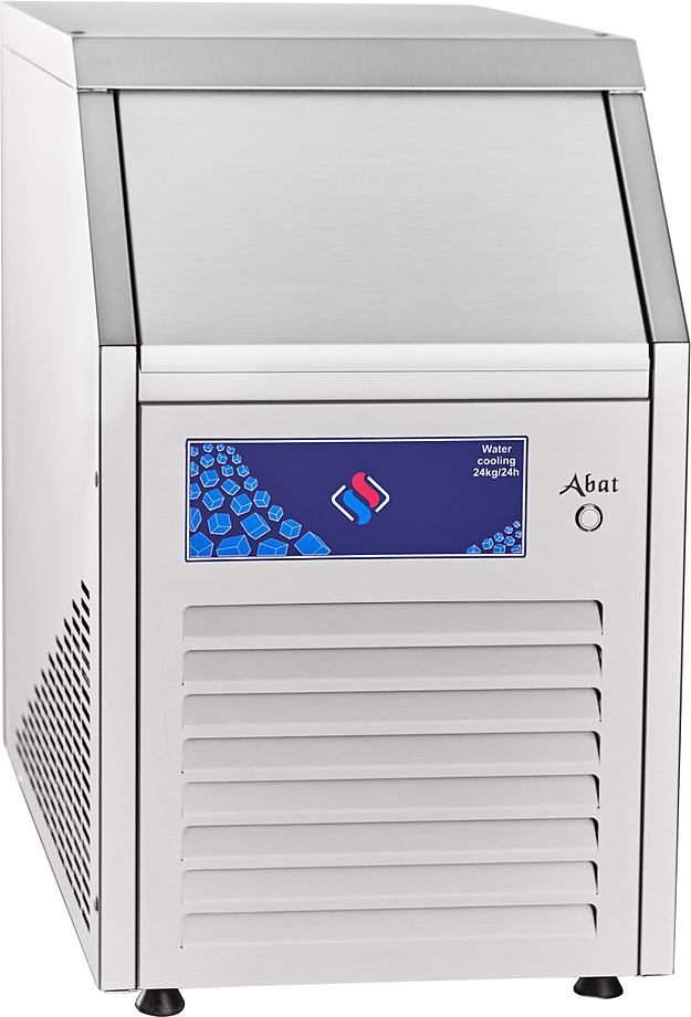 Льдогенератор ЛГ-24/06К-01 для кубикового льда, подключ. к воде, 24кг/сут.