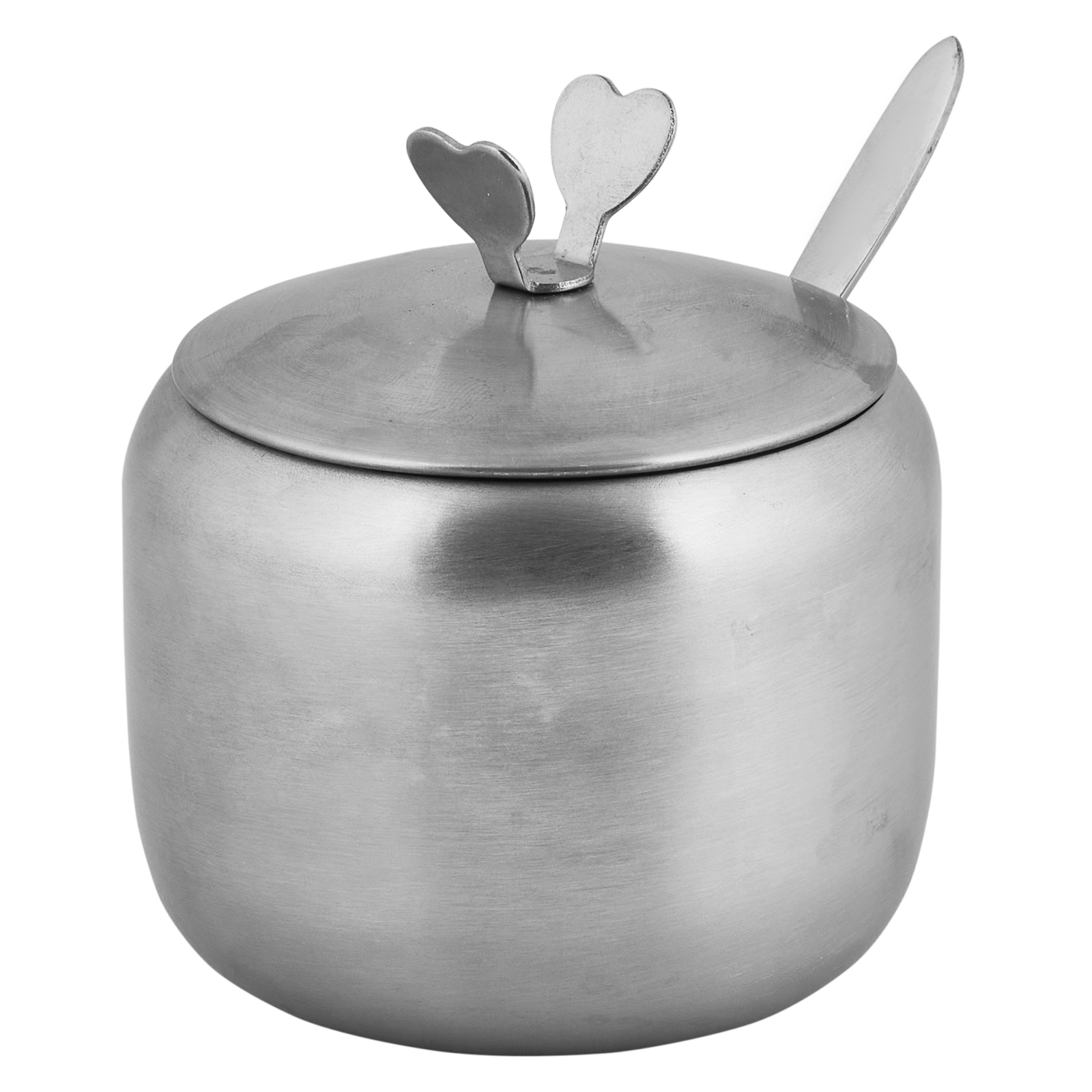 Сахарница 300мл нерж.сталь с крышкой