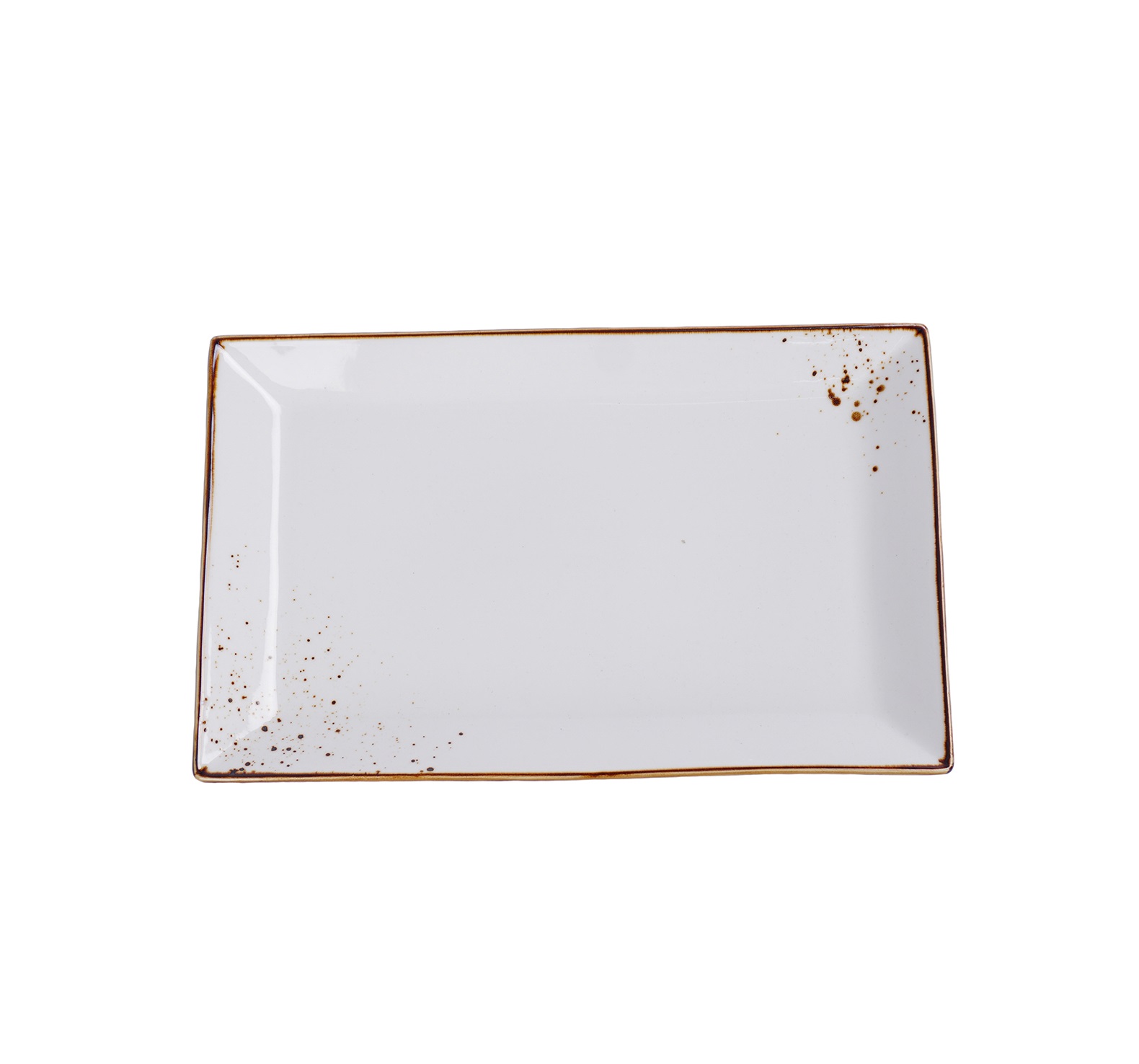 Блюдо прямоугольное 380х180мм фарфор "Elegance"