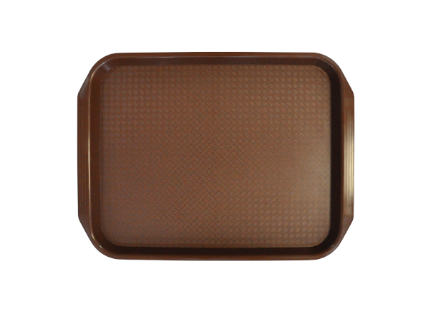 Поднос 360х270 мм темно-коричневый