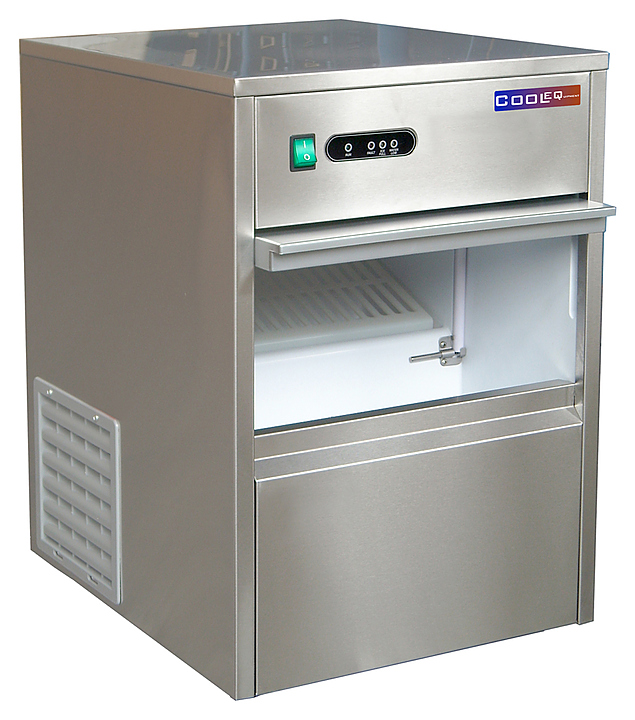 Льдогенератор BF-30 Cooleq для пальчикового льда, 26кг/сут, бункер 6кг, покл. к воде