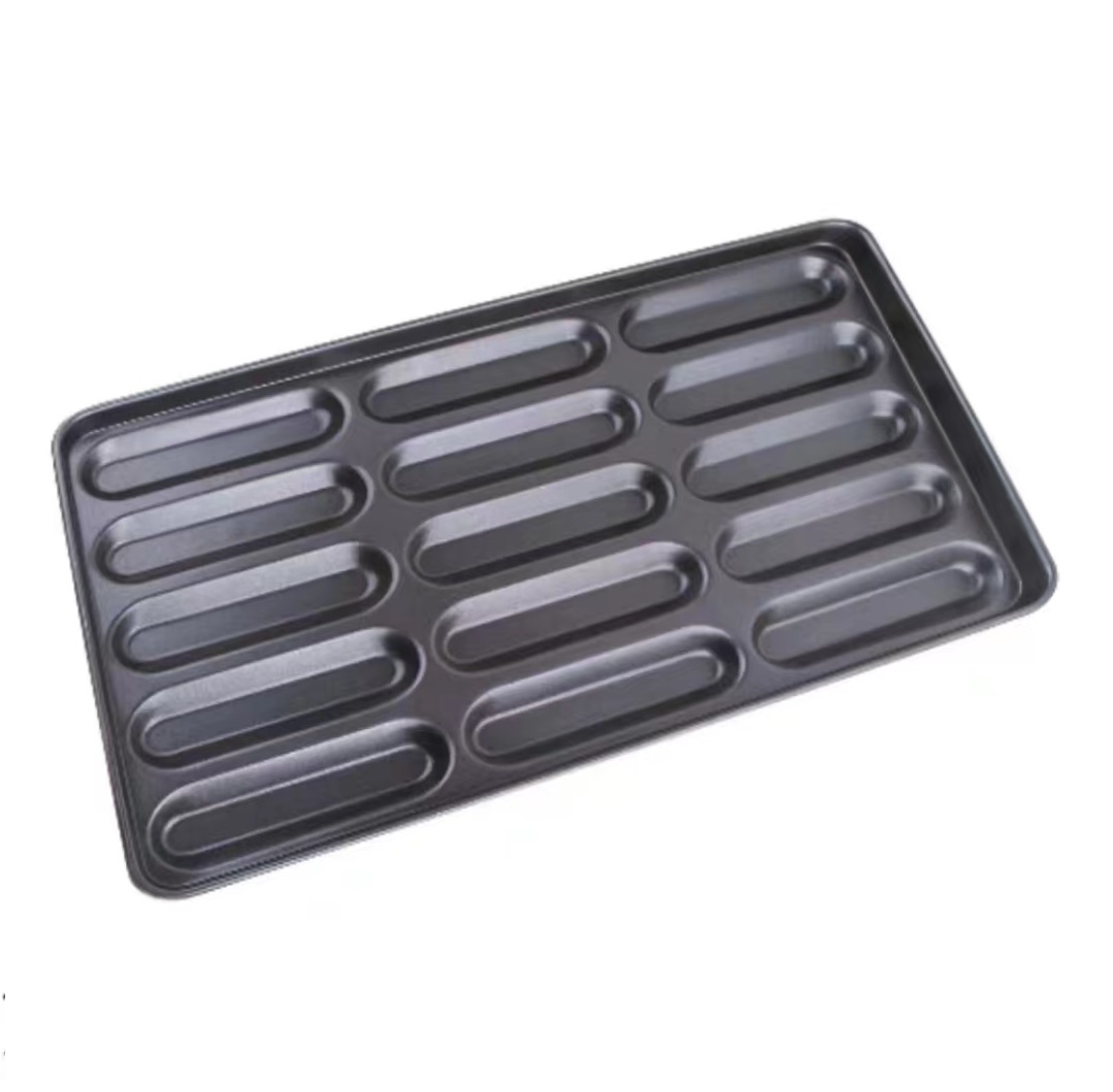 Противень антипр. для хот-догов на 15 шт.