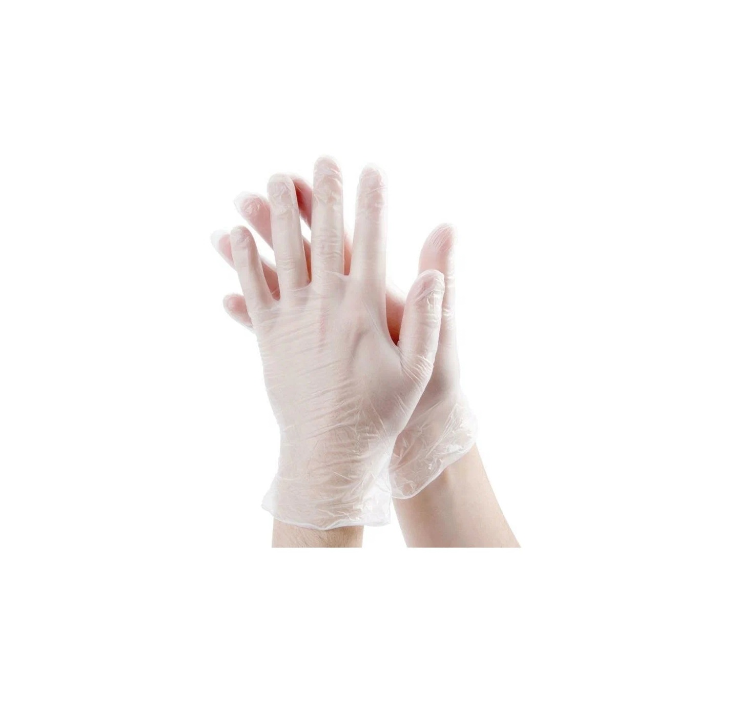 Перчатки виниловые размер L