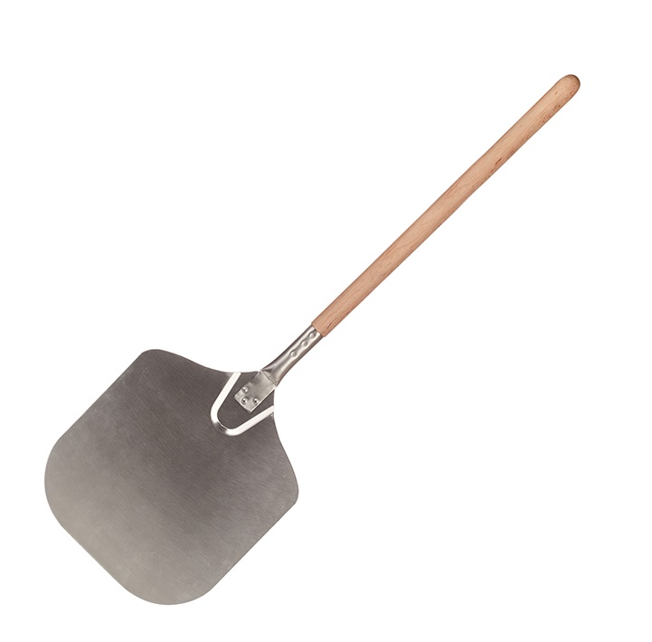 Лопата для пиццы 300х300мм h940мм алюминий/дерево