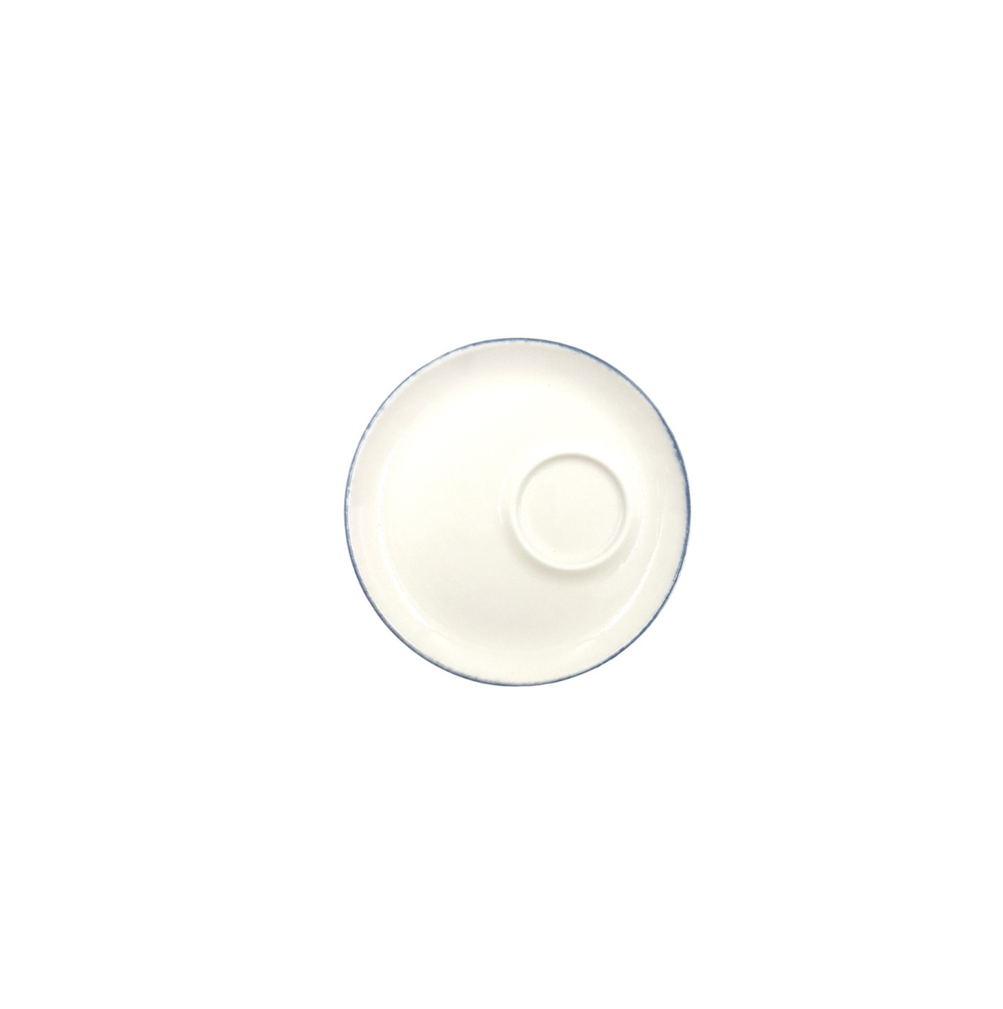 Блюдце d120мм Ретро синий край Bonna E101BNC01ESP-T