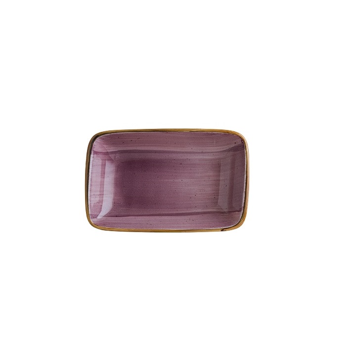 Блюдо прямоугольное 150х90мм Блэкберри Bonna ABBMOV16DKY