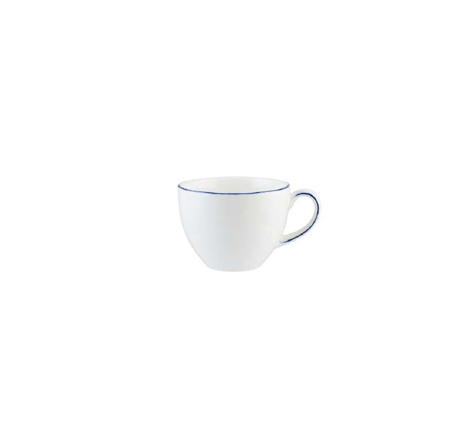 Чашка чайная 230мл Ретро синий край Bonna E101RIT01CF