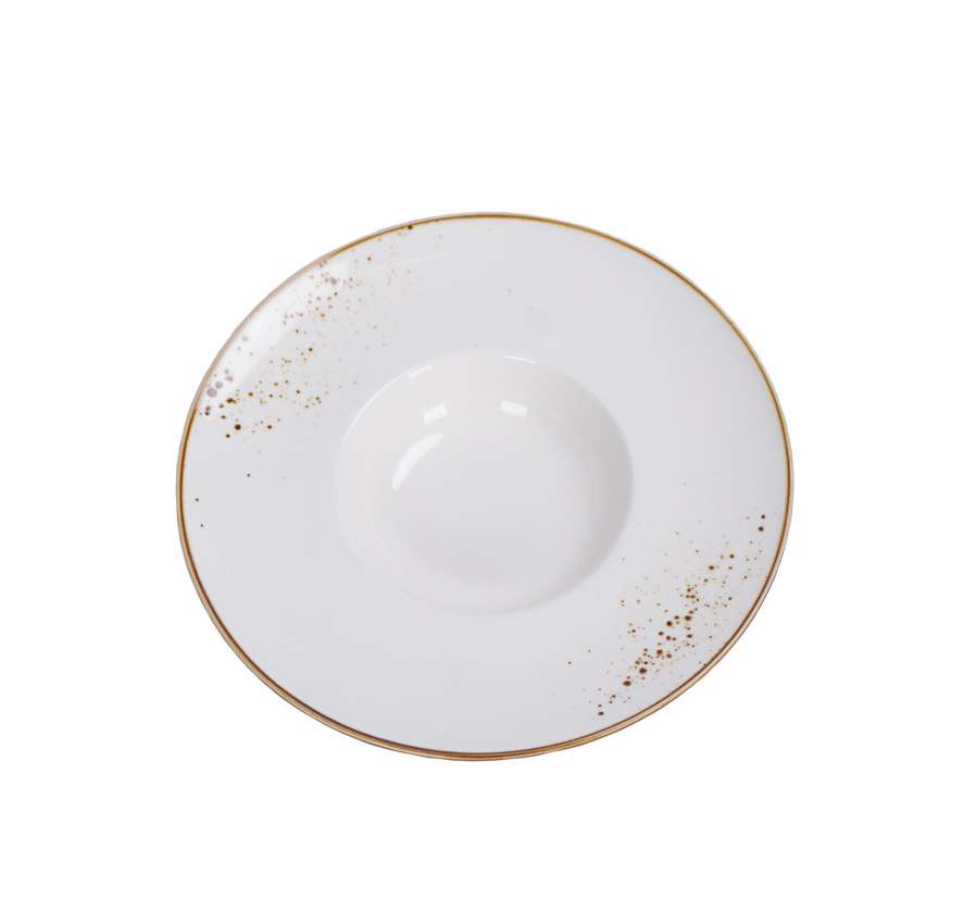 Тарелка для пасты 300мл d275мм h60мм фарфор "Elegance"