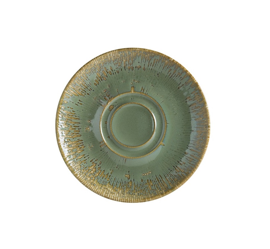 Тарелка d190мм подстановочная Снэл Зеленый чай Bonna S-SAGSNLGRM19KKT