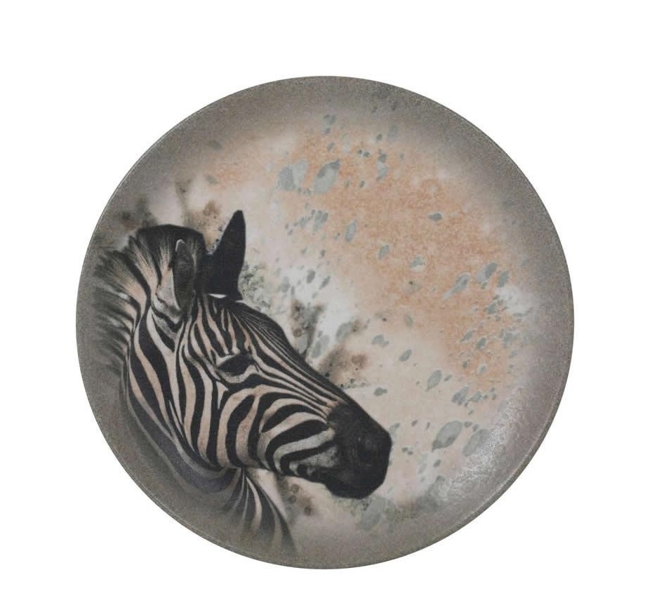 Тарелка d250мм Саванна Bonna Зебра S-MT-SAVZBGRM25DZ