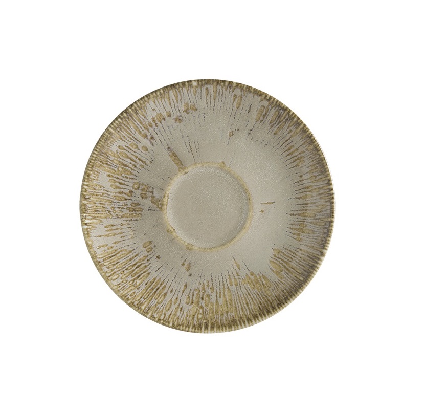 Блюдце d120мм Снэл Песок Bonna S-SANSNLRIT02KT
