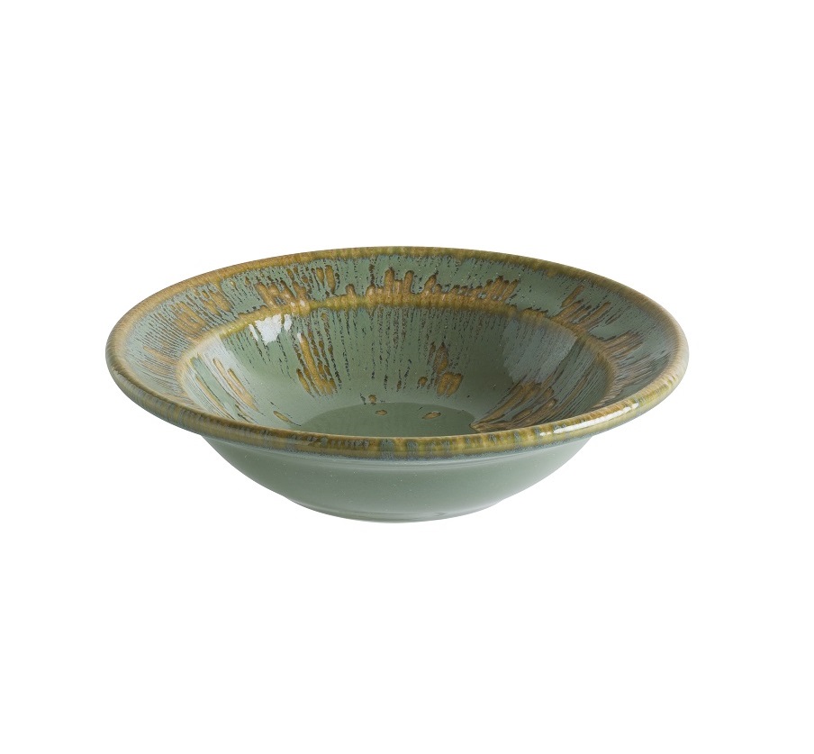 Салатник d160мм 160мл Снэл Зеленый чай Bonna S-SAGSNLGRM16CK