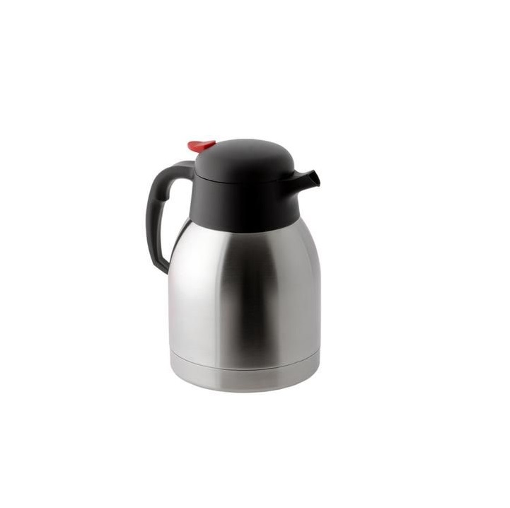 Кофейник 1,5л вакуумный  (термос) нерж. сталь