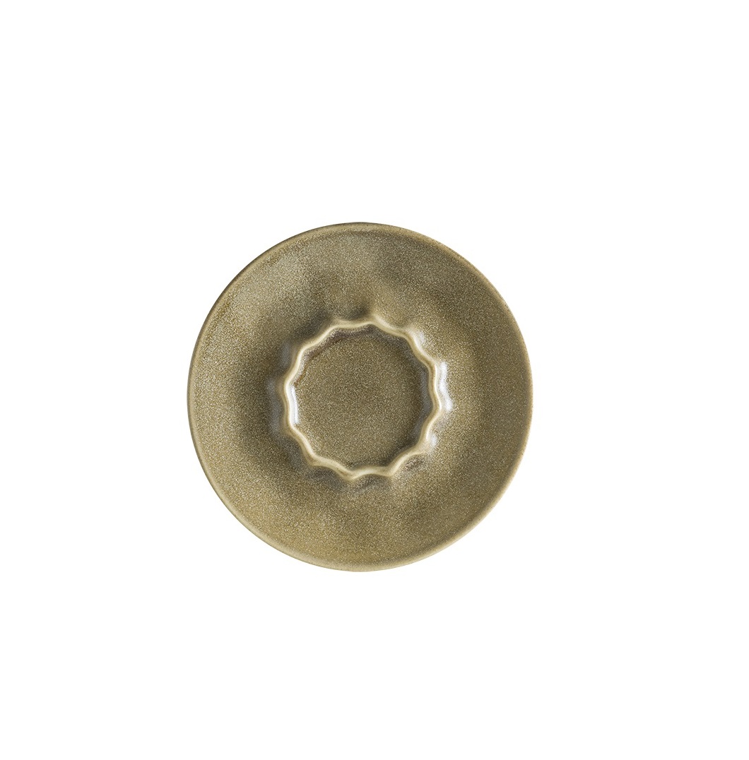 Блюдце d160мм Ро Мокрый песок Bonna TRARAW02KT