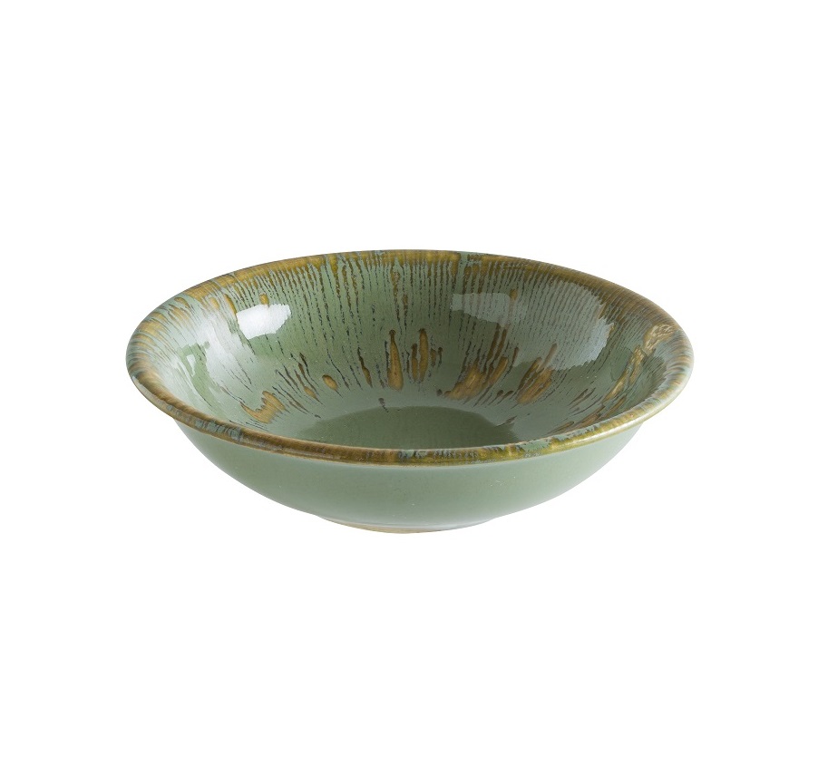 Салатник d130мм 220мл Снэл Зеленый чай Bonna S-SAGSNLGRM13CK