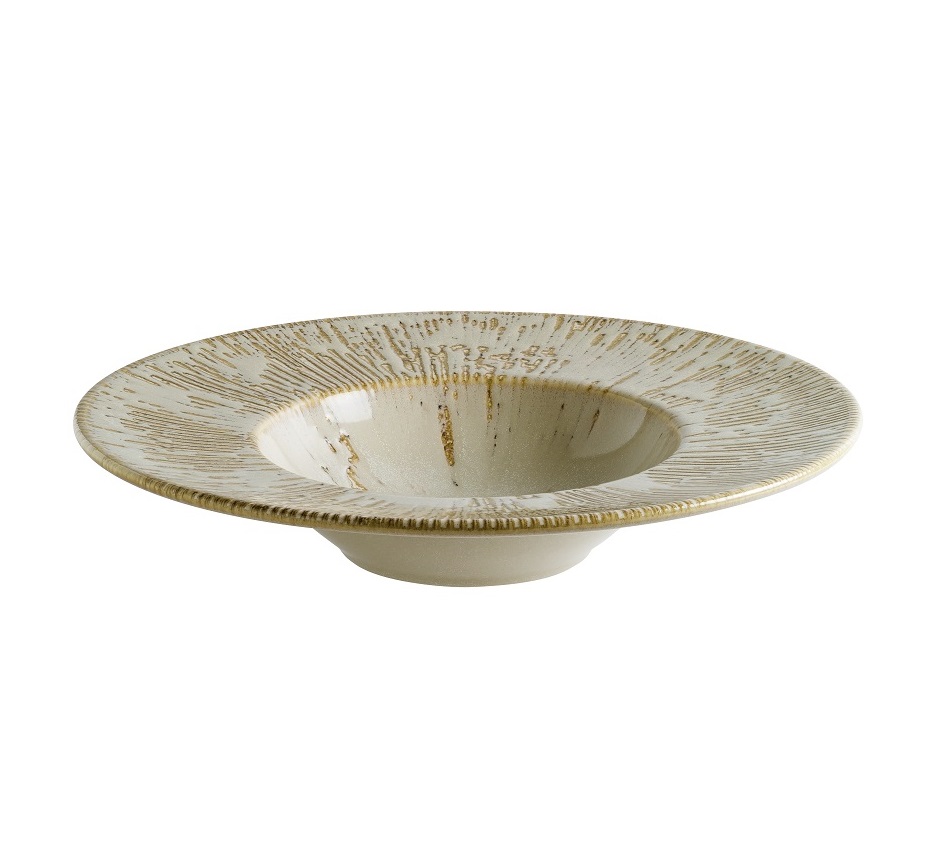 Тарелка для пасты d280мм 400мл Снэл Песок Bonna S-SANSNLBNC28CK