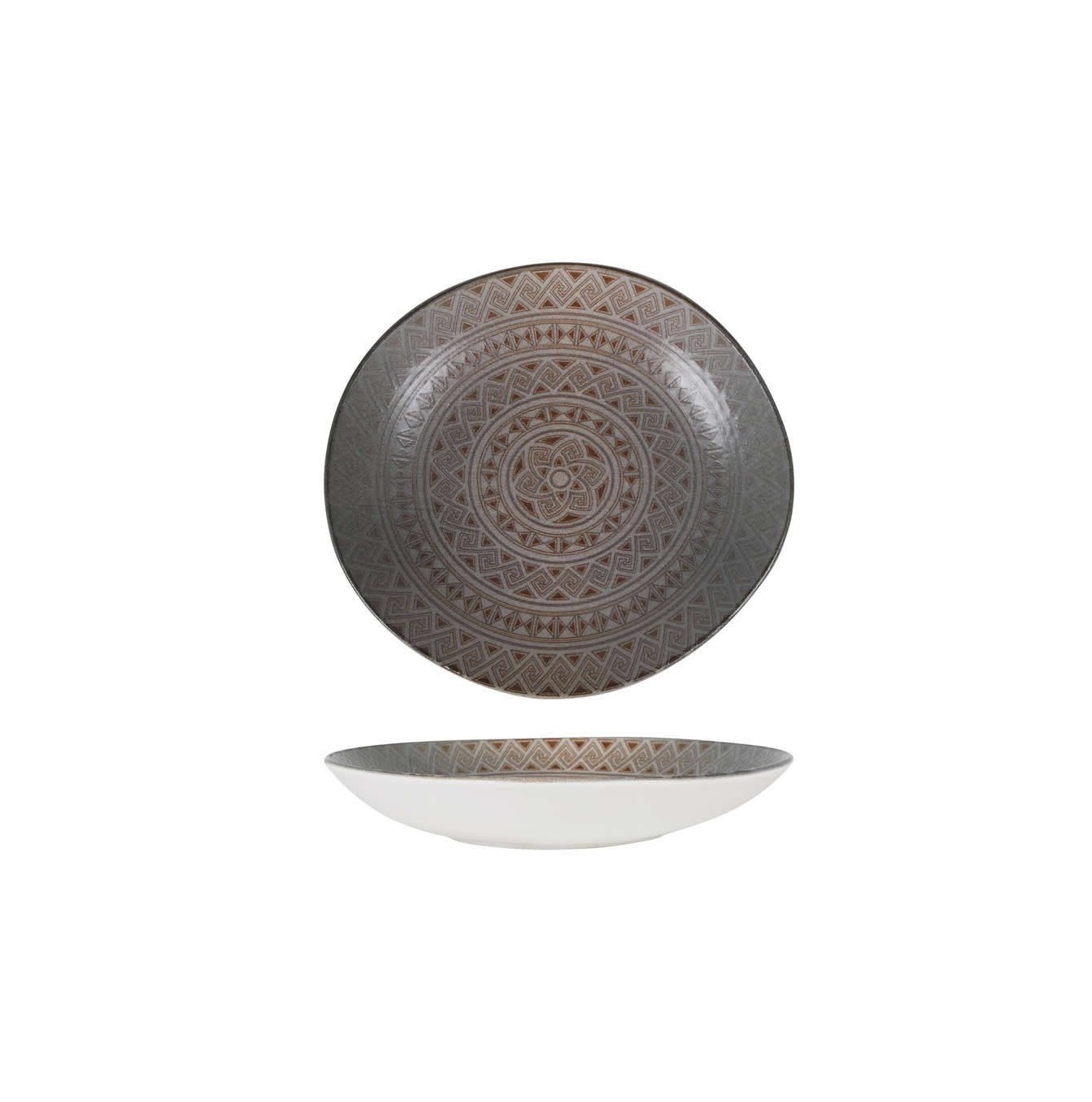 Тарелка глубокая d260мм 1000мл Дамаск Bonna S-MT-DMSVAO26CK