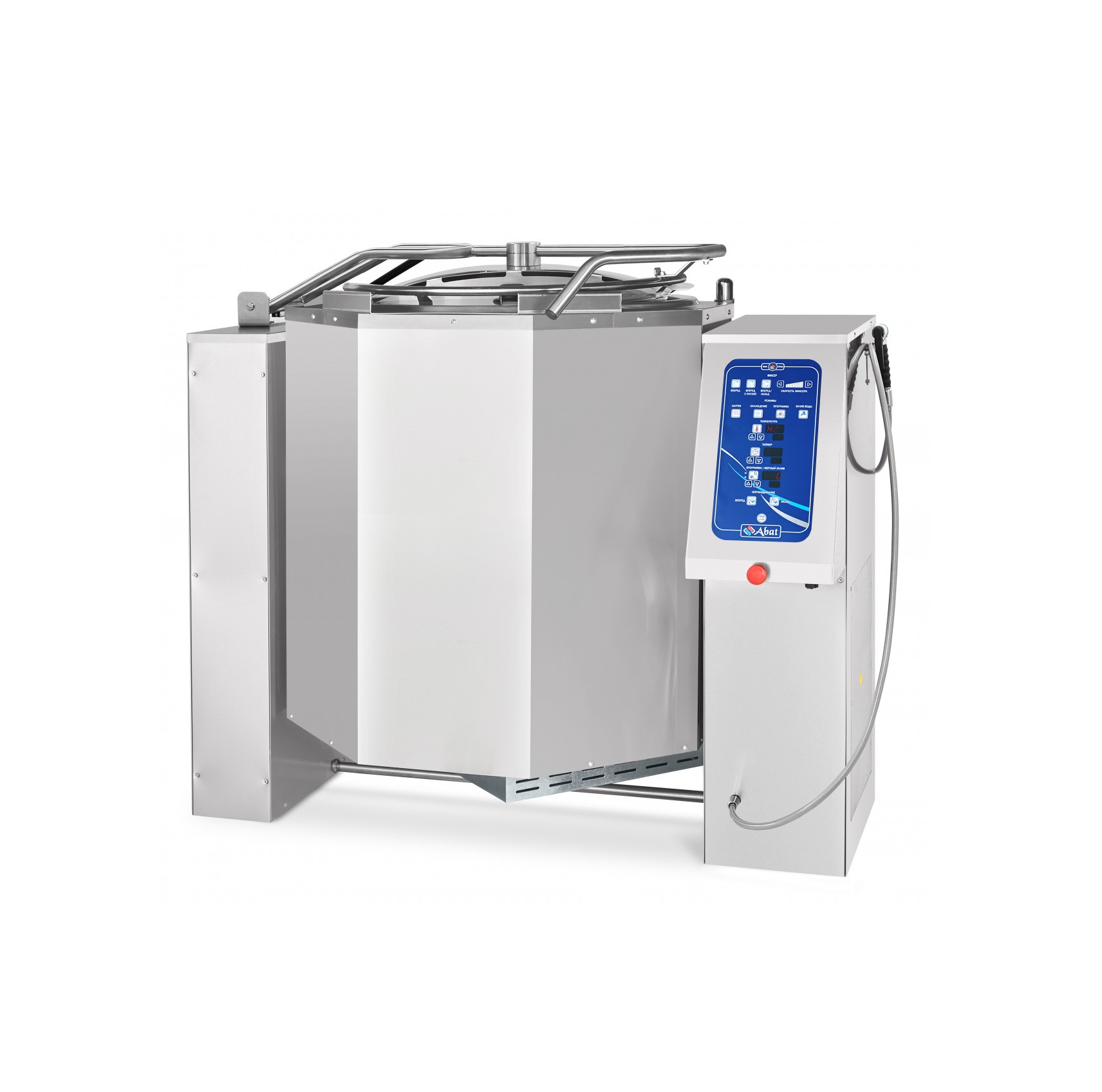 Котел пищеварочный с миксером, автоматическое опрокидывание Abat КПЭМ-350-ОМ2