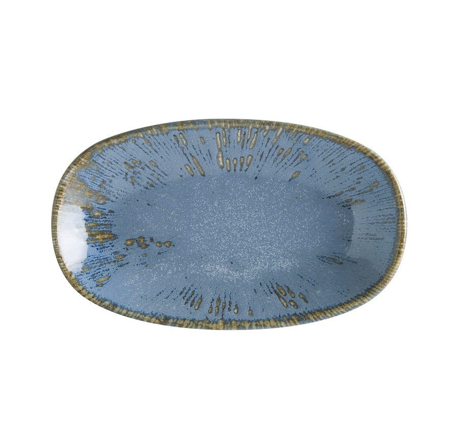 Блюдо овальное 240х140мм Снэл Небо Bonna S-SKYSNLGRM24OKY