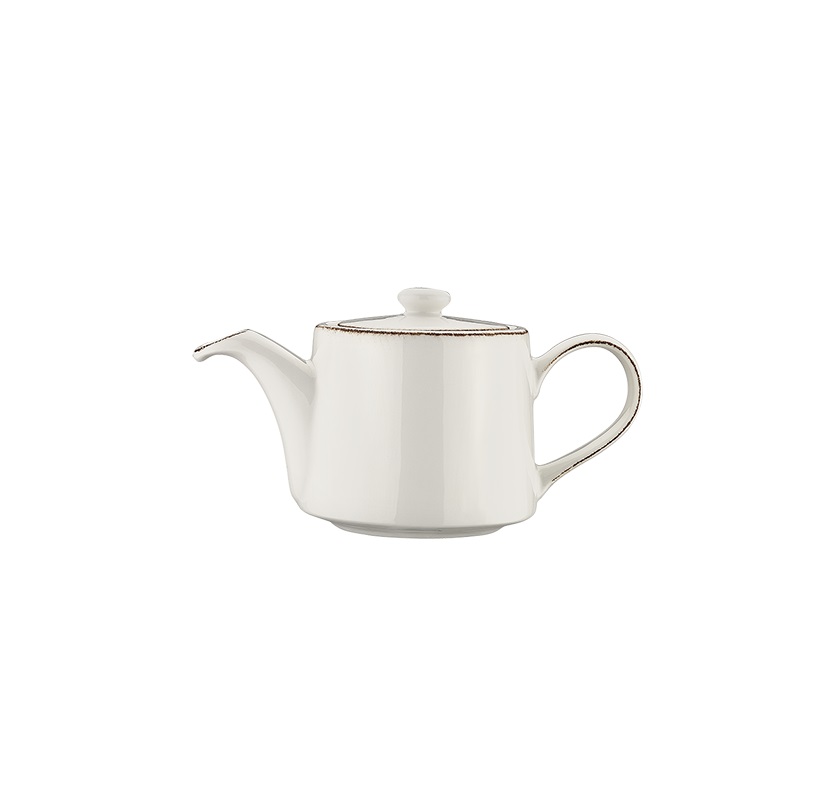 Чайник заварочный 400мл Ретро коричневый край Bonna E100BNC01DM