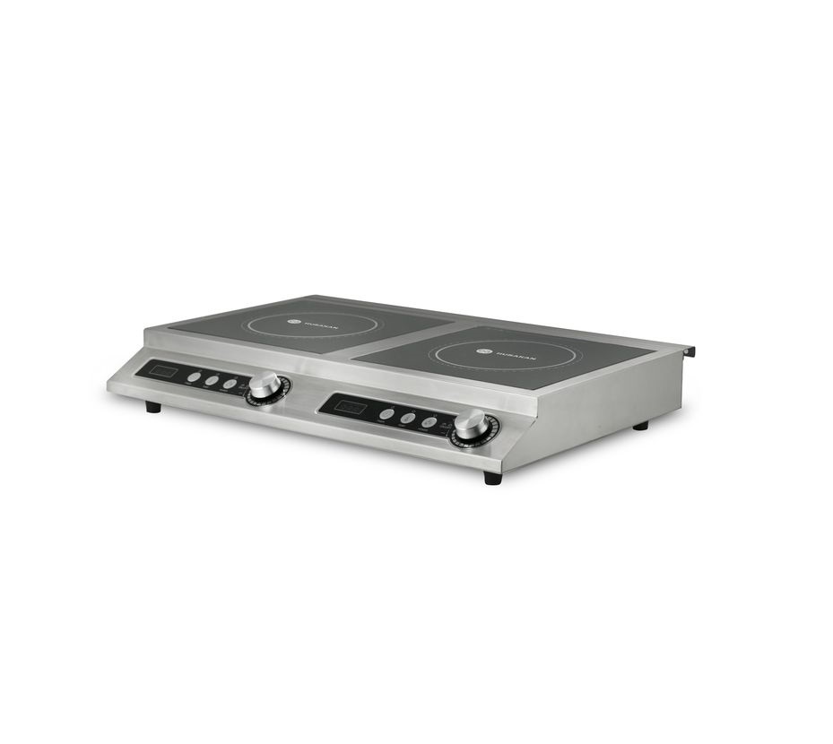 Плита индукционная 2 конфорочная  механическое управление 7кВт HKN-ICF70D