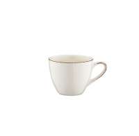 Чашка кофейная 80мл  Ретро коричневый край Bonna E100RIT01KF