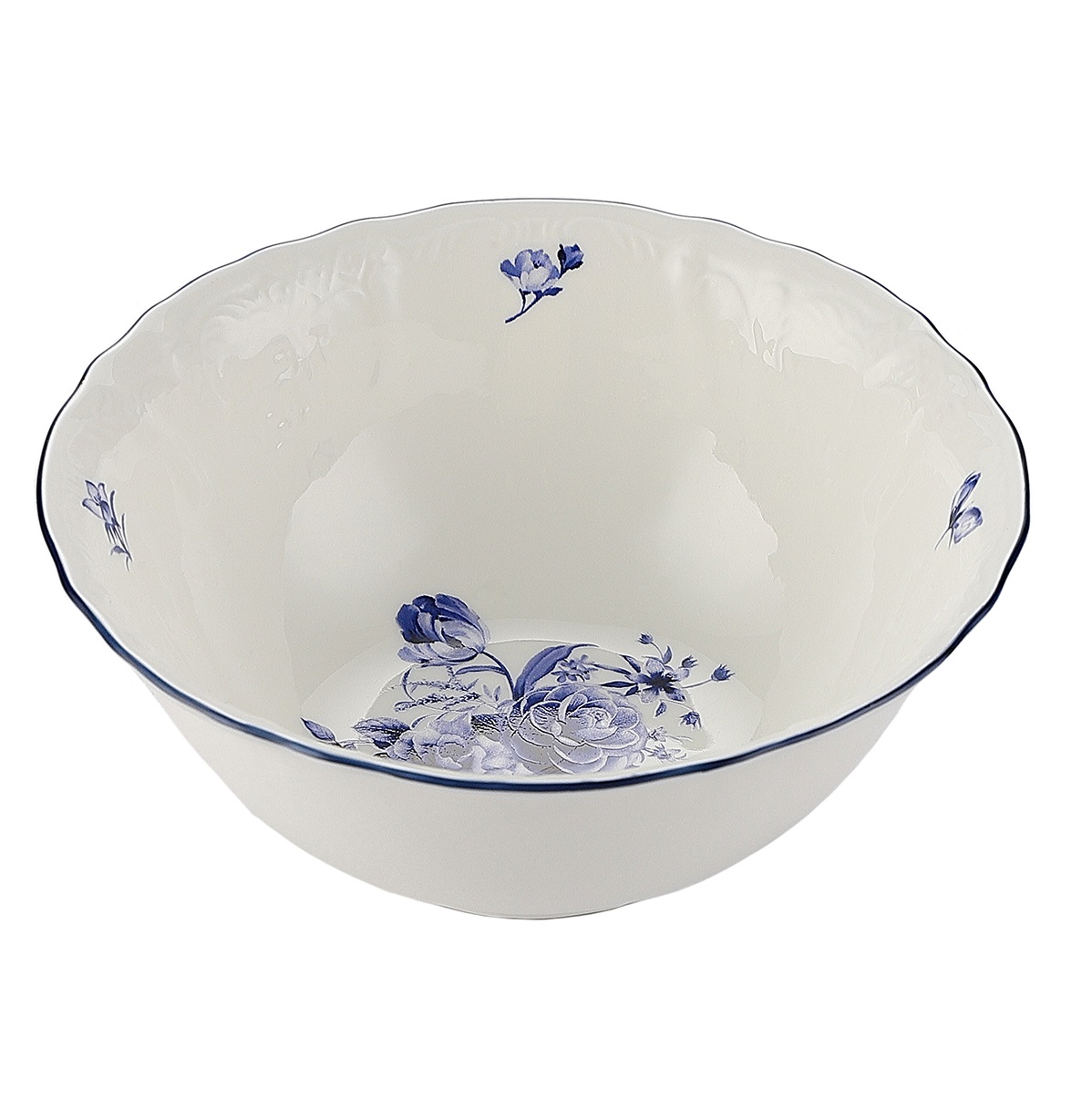 Салатник d140мм 450мл "Blue Flower" P.L. Proff Cuisine