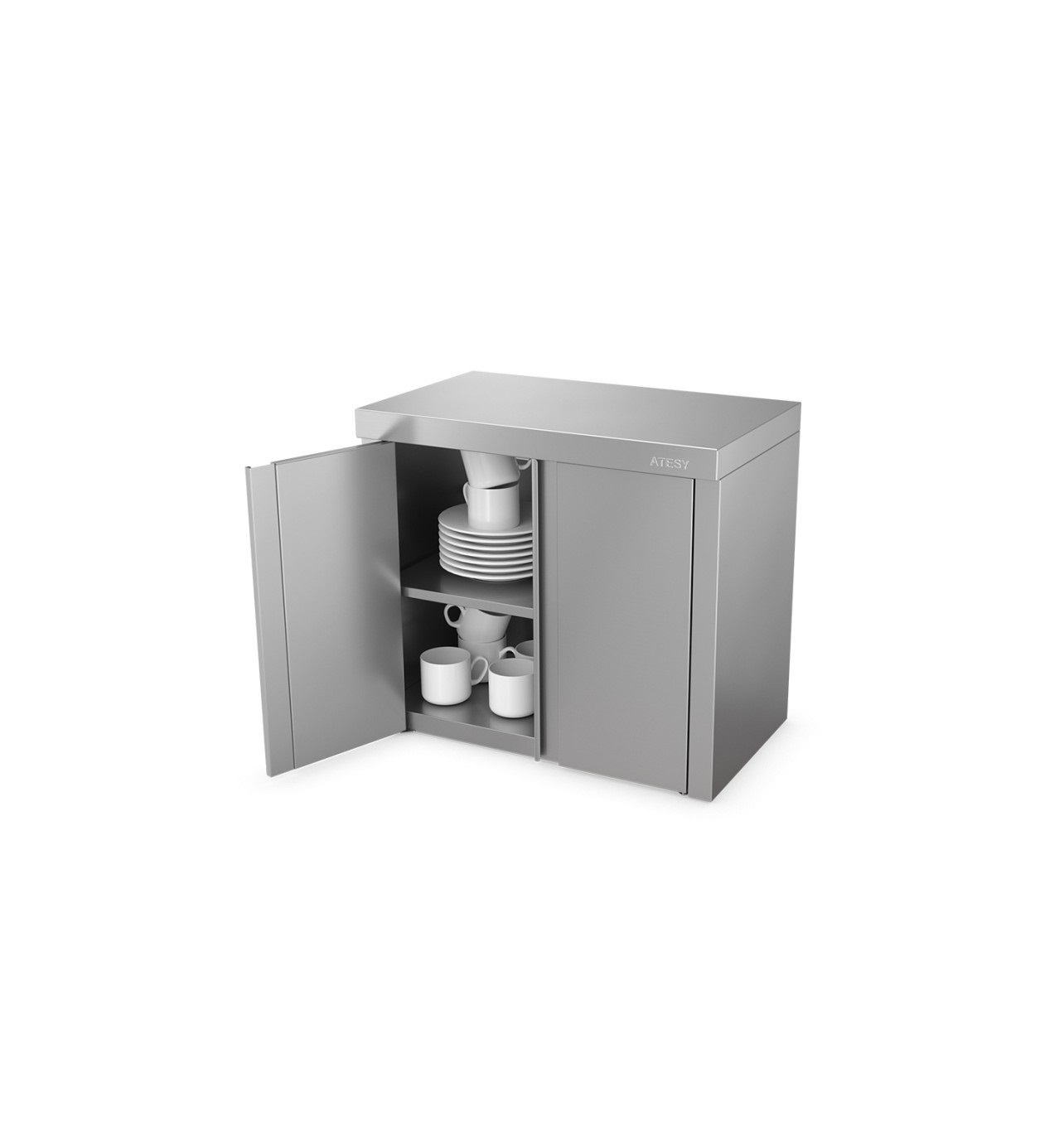 Полка 800х420х640мм закрытая