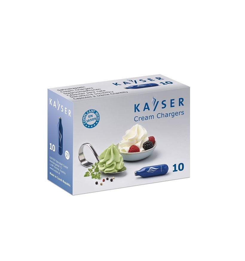 Баллончики для взбивателя сливок (упаковка 10 шт.)