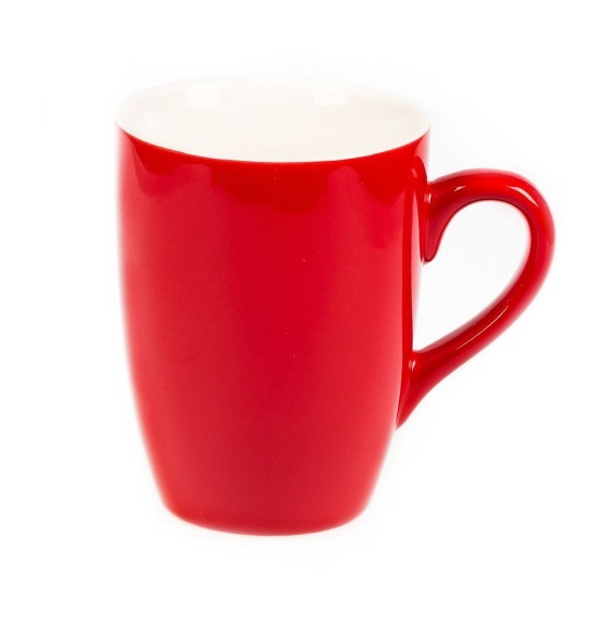 Кружка Barista 320мл красная, P.L.