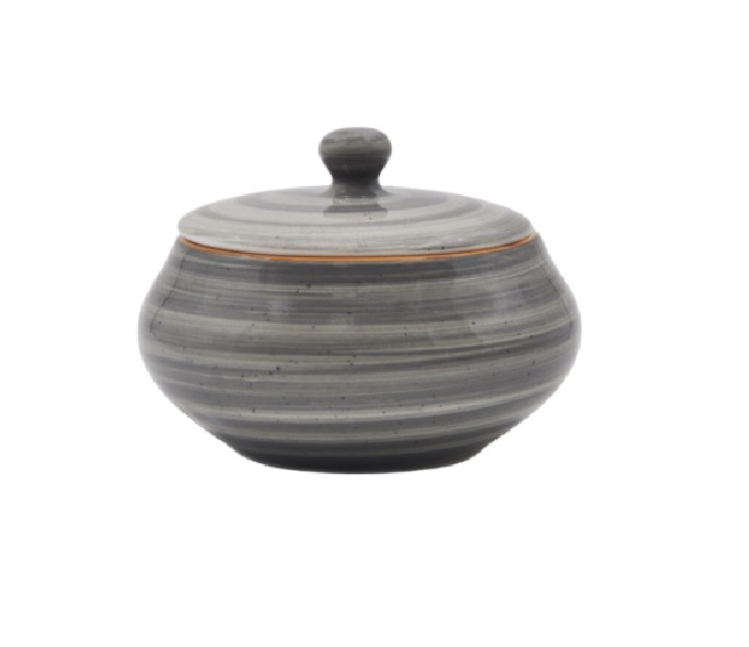 Горшок для подачи 550мл. с крышкой Спейс  Bonna