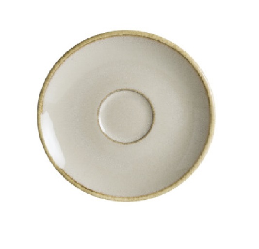 Блюдце d120мм Снэл Песок Bonna