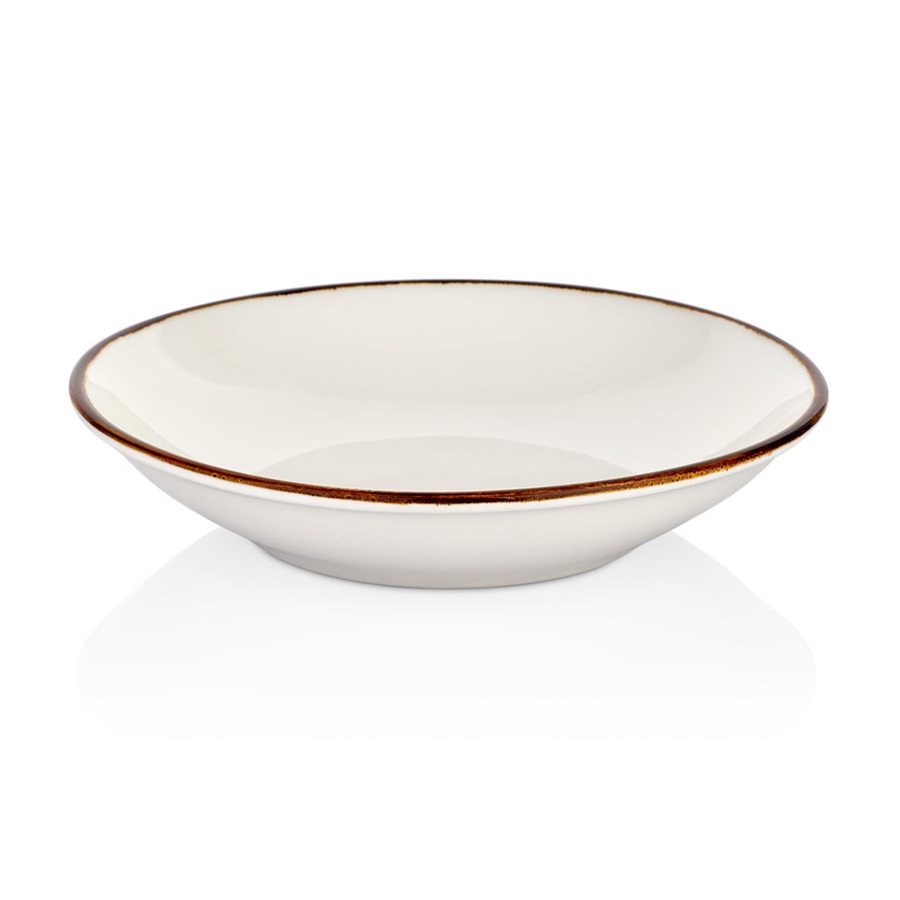 Салатник d230мм 1000мл фарфор Gleam By Bone HA-GL-FL-23-CK