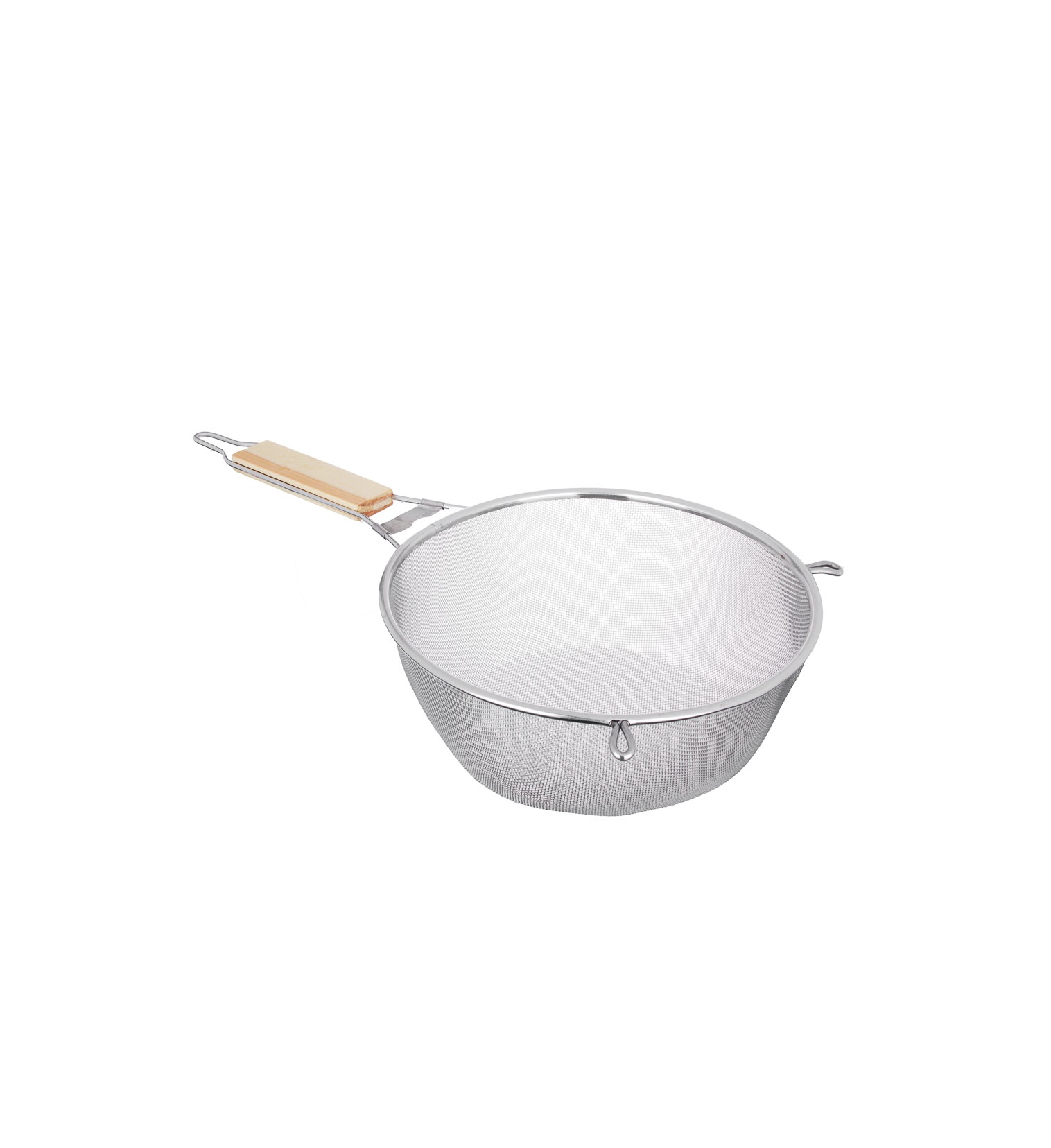 Сито нержавеющая сталь d240мм с деревянной ручкой