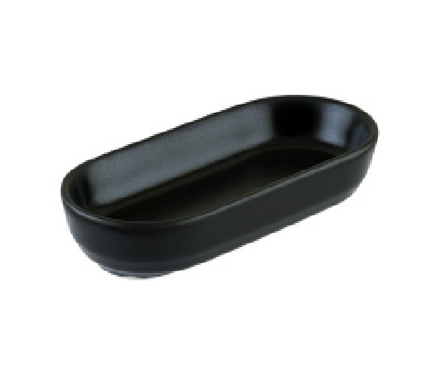 Салатник 155х80мм 120мл Черный Bonna