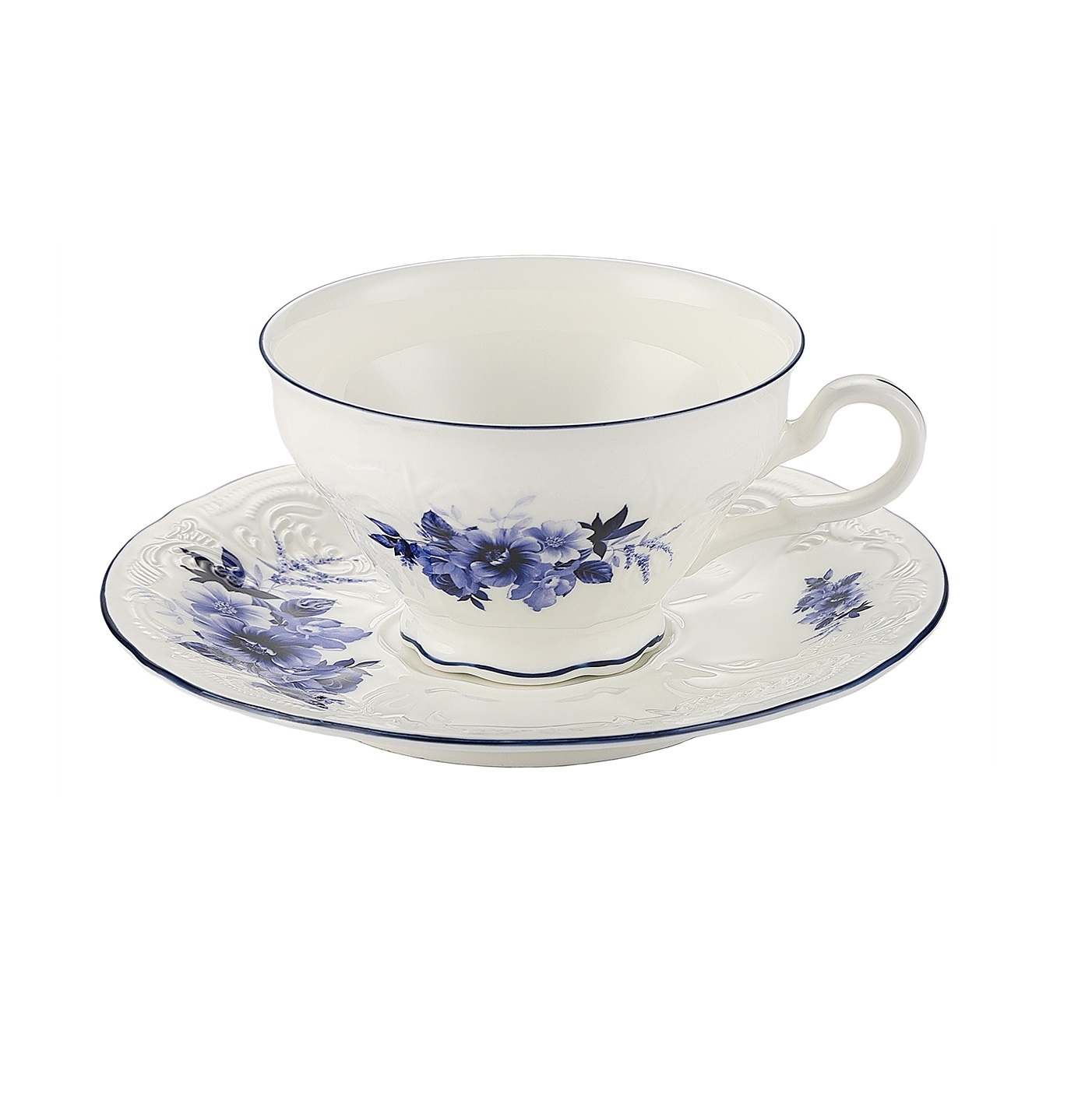 Чайная пара 220мл "Blue Flower" P.L. Proff Cuisine