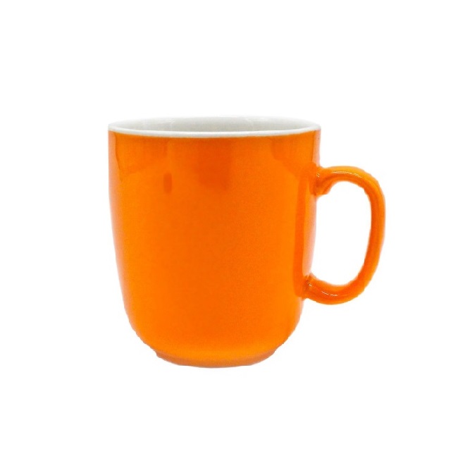 Кружка Barista 360мл оранжевая, P.L