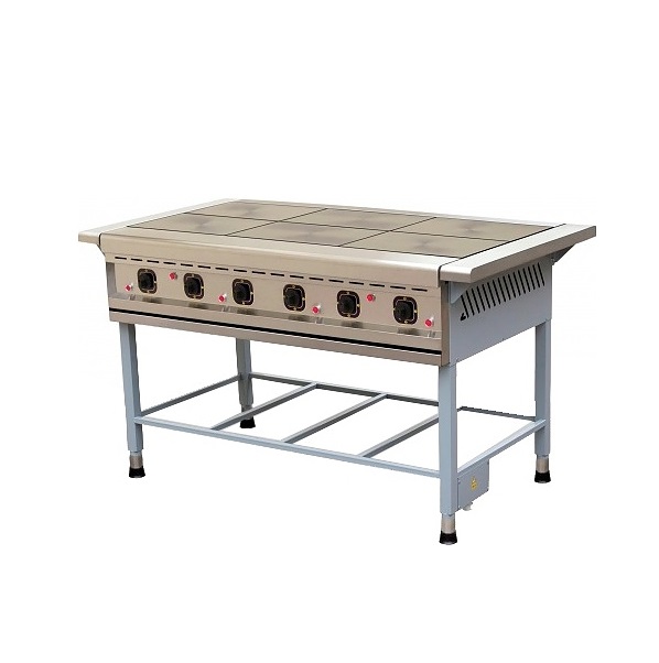 Плита электрическая 6-конфорочная без духовки ПЭ-6