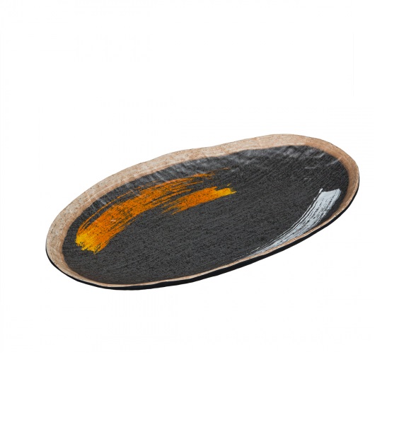 Блюдо овальное 280х160мм меламин "Паназия"