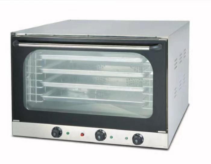Печь конвекционная с пароувлажнением 4 ур. 600х400мм